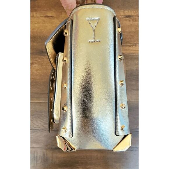 Michael Kors Manhattan Medium Satchel bag pale gold - Picture 7 of 10